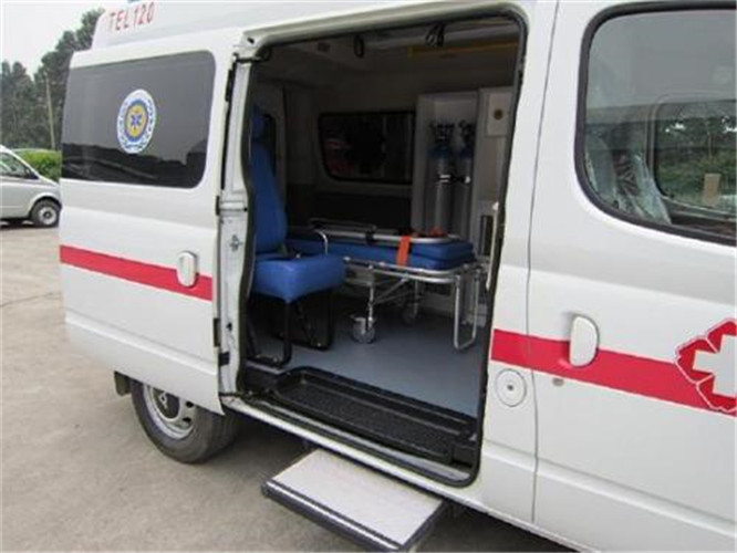 瀍河回族救护车出租服务案例7