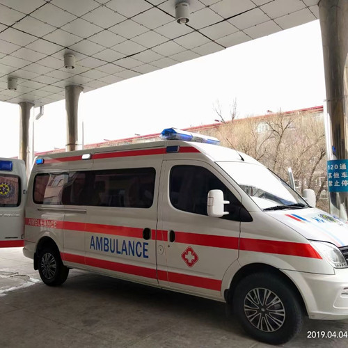 瀍河回族救护车出租服务案例2