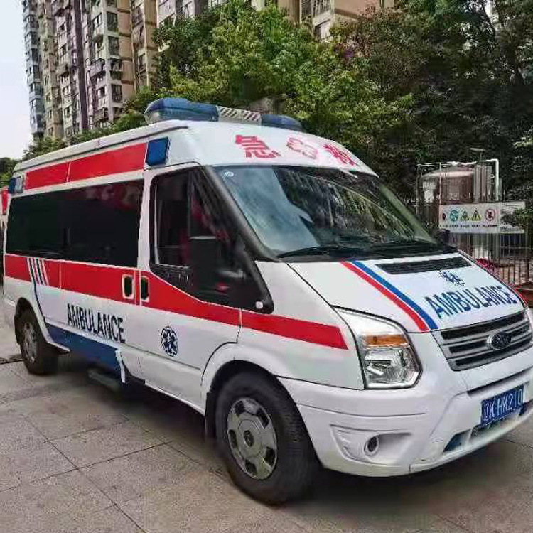 瀍河回族长途救护车护送病人返乡